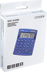 Калькулятор Citizen SDC812NRNVE, синий цена и информация | Канцелярия | 220.lv