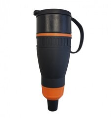 Вилка заземления для наружной установки с защитной розеткой, IP44 VIVANCO Outdoor grounding plug with safety socket, IP44 цена и информация | Электрические выключатели, розетки | 220.lv