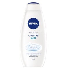 Гель для душа Nivea Creme Soft, 750 мл цена и информация | Масла, гели для душа | 220.lv