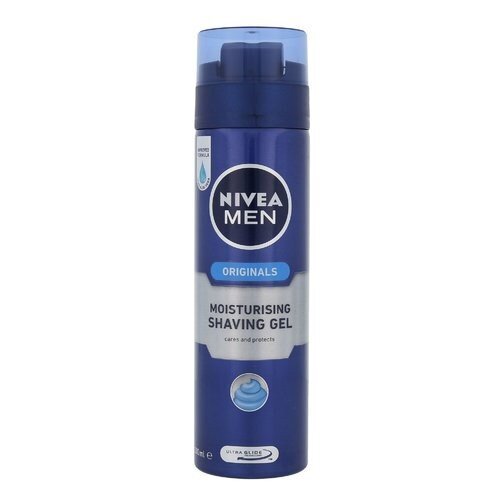 Nivea Men Original Moisturizing skūšanās gels, 200 ml cena un informācija | Skūšanās piederumi, kosmētika | 220.lv