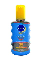 Солнцезащитный спрей Nivea Sun Protect & Bronze Oil Spray SPF30 цена и информация | Кремы от загара | 220.lv