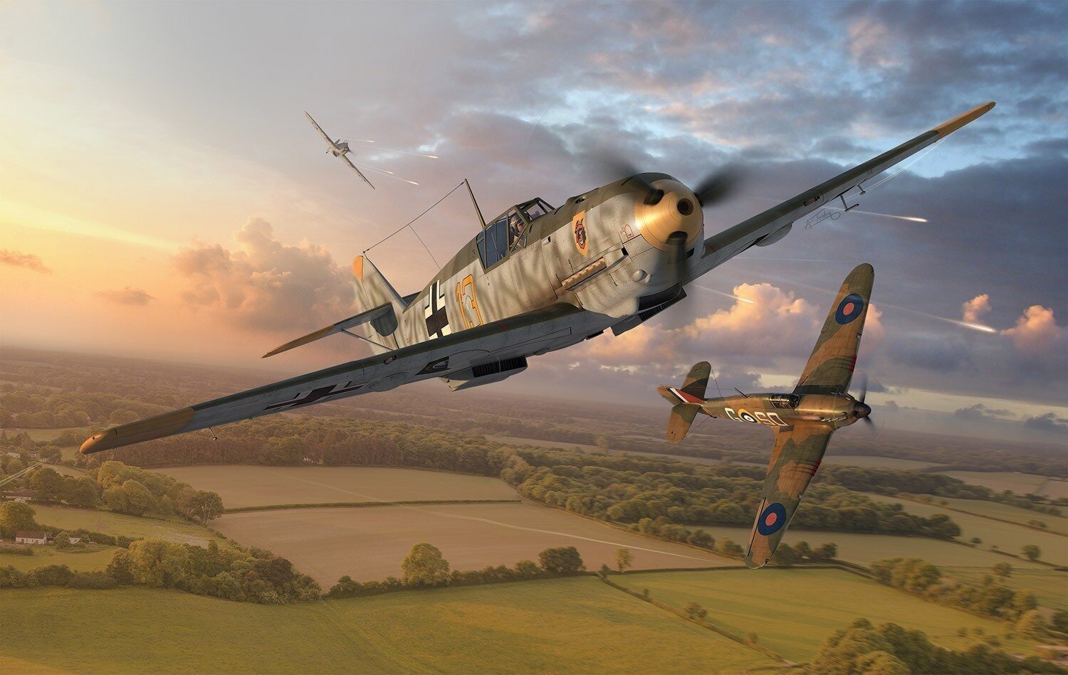 Airfix Plastmasas modelis Messerschmitt BF 109E-4 cena un informācija | Kolekcionējamie modeļi | 220.lv