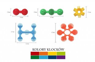 ASKATO Блоки Шарики 54 шт. цена и информация | Kонструкторы | 220.lv