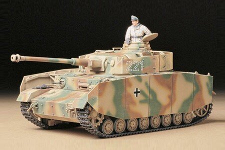 Tamiya Panzerkampwagen IV Ausf. H. Agrīnā versija cena un informācija | Kolekcionējamie modeļi | 220.lv