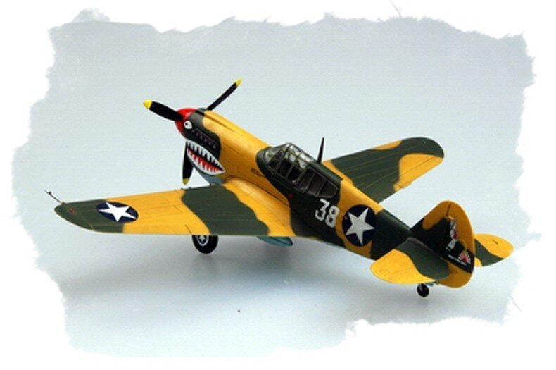 Hobby Boss Plastmasas modelis P-40E Kitty hawk cena un informācija | Kolekcionējamie modeļi | 220.lv