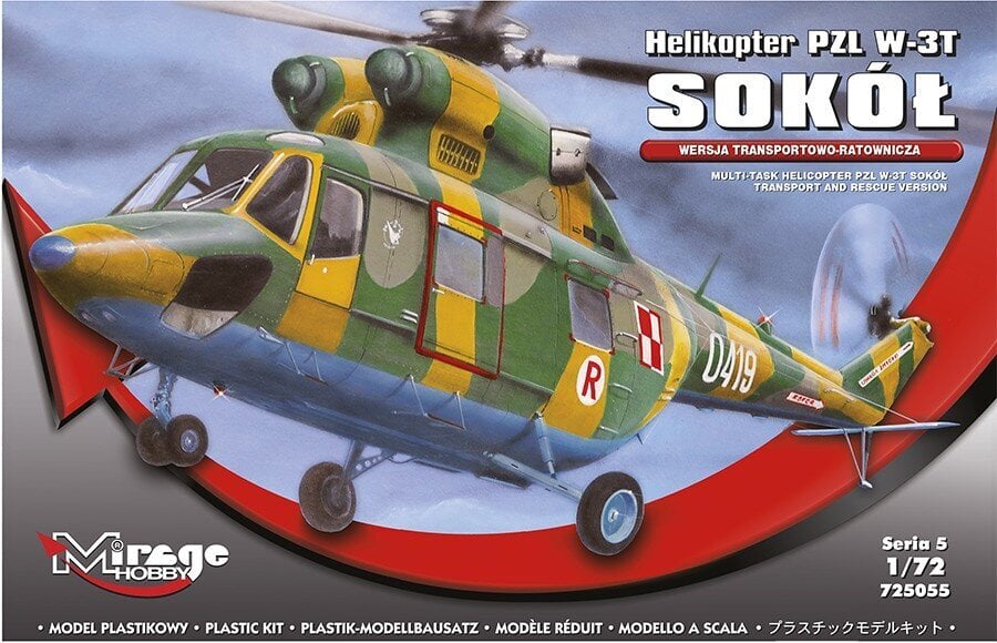 Mirage MIRAGE PZL W-3T SOKOL helikopters cena un informācija | Kolekcionējamie modeļi | 220.lv
