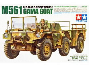 Сборная пластиковая модель Tamiya - US 6x6 Cargo Truck M561 Gama Goat, 1/35, 35330 цена и информация | Конструкторы и кубики | 220.lv