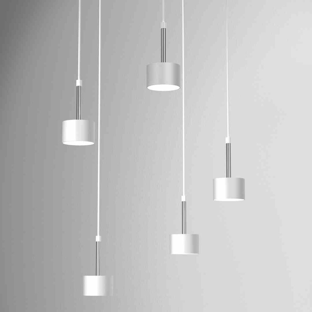 Milagro piekaramā lampa Arena White/Silver cena un informācija | Lustras | 220.lv