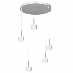 Milagro piekaramā lampa Arena White/Silver cena un informācija | Piekaramās lampas | 220.lv