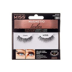 Клейкие ресницы Kiss My Face Magnetic Lashes Double Strength, магнитные водоросли, 01 Charm цена и информация | Накладные ресницы, керлеры | 220.lv