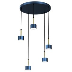 Milagro piekaramā lampa Arena Blue/Gold цена и информация | Люстры | 220.lv