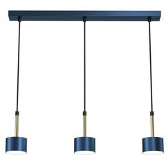 Piekarināma lampa Arena Blue/Gold 3xGX53 cena un informācija | Lustras | 220.lv