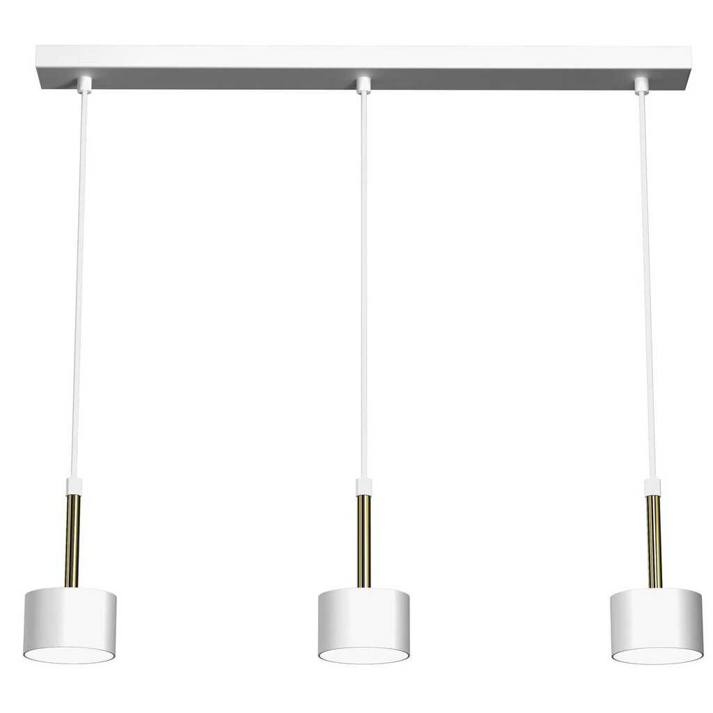 Piekaramā lampa ARENA WHITE/GOLD 3xGX53 цена и информация | Lustras | 220.lv