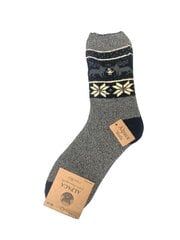 Носки из шерсти альпаки "Лось" цена и информация | Мужские носки | 220.lv