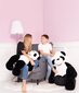 Liela Plīša Panda Pado 200 cm, Pelēka, Mīkstā Rotaļlieta cena un informācija | Mīkstās (plīša) rotaļlietas | 220.lv