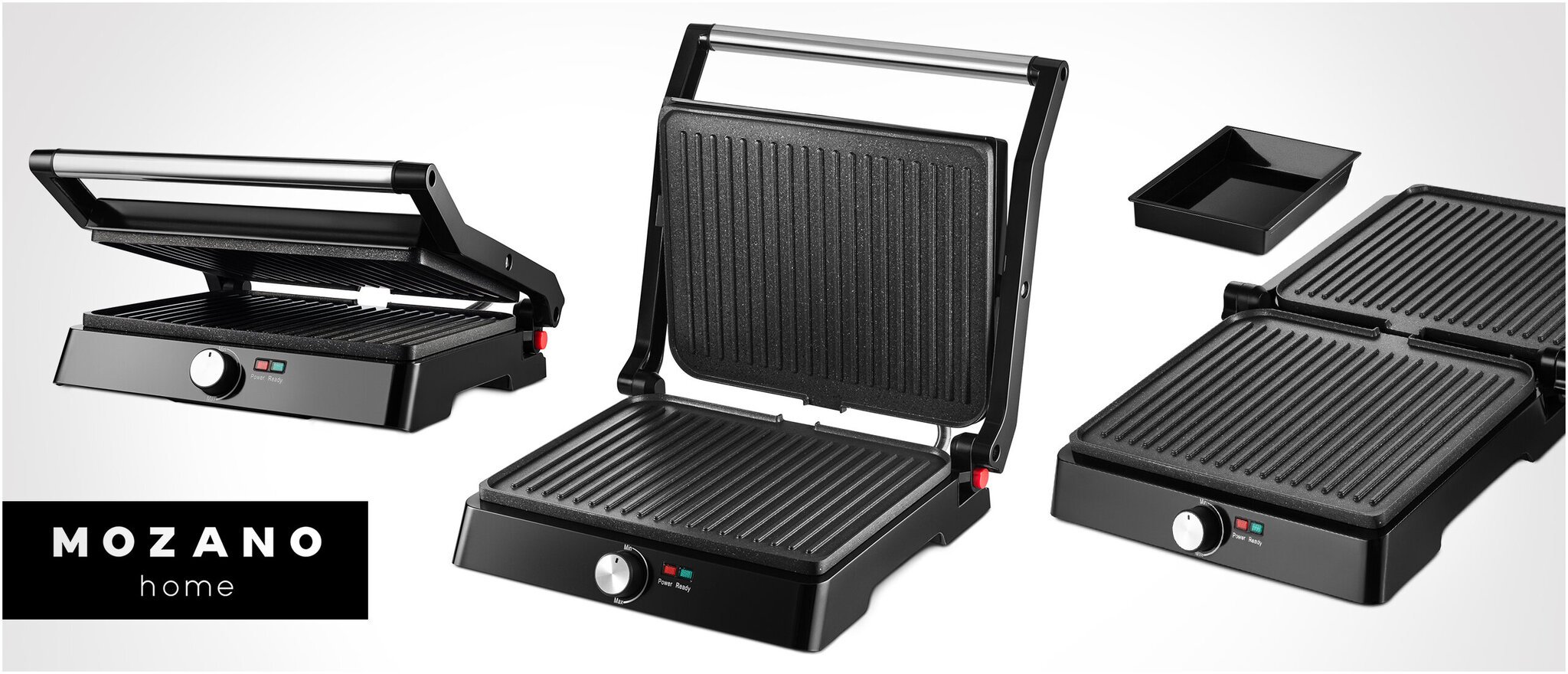 Grill Taurus Etna Inox 2200W Black 2200 W