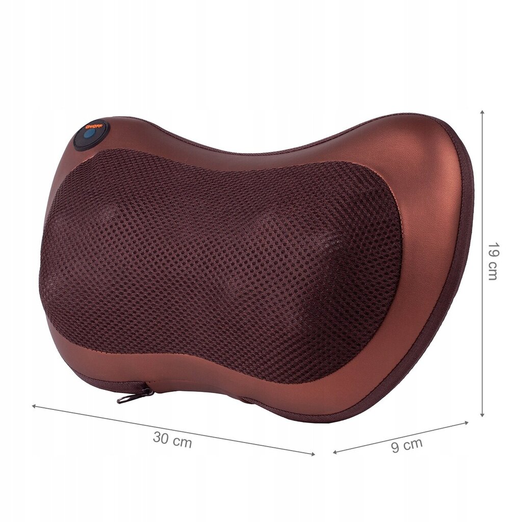 Masāžas spilvens, Shiatsu Massager ULTRAComfy 30W цена и информация | Masāžas ierīces | 220.lv