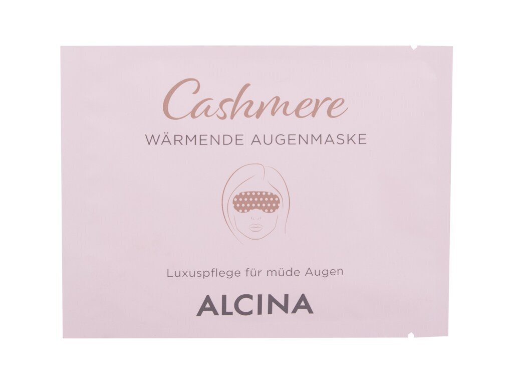 Alcina Cashmere Warming Eye Mask acu maska цена и информация | Sejas maskas, acu maskas | 220.lv
