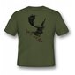 Vīriešu T-krekls ar dambriedi Wildzone цена и информация | Vīriešu T-krekli | 220.lv