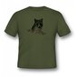 Vīriešu T-krekls ar lapsu Wildzone цена и информация | Vīriešu T-krekli | 220.lv