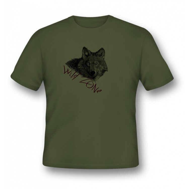 Vīriešu T-krekls ar vilku Wildzone cena un informācija | Vīriešu T-krekli | 220.lv