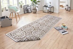 Northrugs divpusējs paklājs Flatweave Runner Jardin, 80x350 cm цена и информация | Ковры | 220.lv