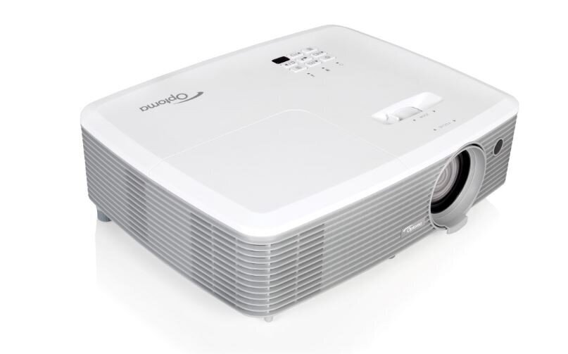 Optoma W400 + DLP WXGA Full 3D 4000, 22000: 1 2xHDMI cena un informācija | Projektori | 220.lv