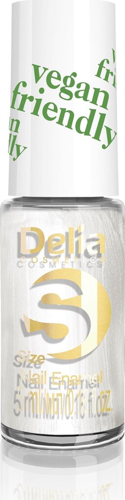 Nagu laka Delia Delia Cosmetics Vegan Friendly nr 202 Candy Rose, 5 ml cena un informācija | Nagu lakas, stiprinātāji | 220.lv