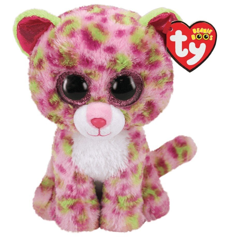 Talismans TY Beanie Boos Pink Leopard Lainey цена и информация | Rotaļlietas zīdaiņiem | 220.lv