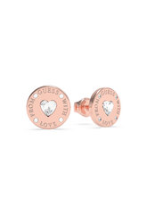 Guess Серьги из бронзы со Swarovski From Guess With Love UBE70038 цена и информация | Серьги | 220.lv