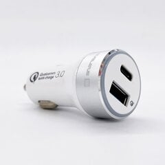 Evelatus QCC03, USB-A/USB-C, 3A цена и информация | Зарядные устройства для телефонов | 220.lv