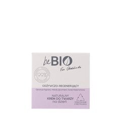 Натуральный питательный и регенерирующий крем для лица BeBio, 50 мл. цена и информация | Кремы для лица | 220.lv