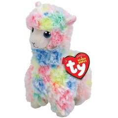 Meteor Plīša rotaļlieta TY Beanie Babies Lama Lola, 15 cm kaina ir informacija | Mīkstās (plīša) rotaļlietas | 220.lv