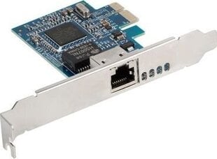 Lanberg Tīkla interfeisa karte PCI-E 1X RJ45 1GB PCE-1GB-001 cena un informācija | Mātesplates | 220.lv
