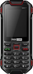 Maxcom MM917 Strong 3G Black cena un informācija | Mobilie telefoni | 220.lv