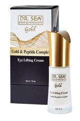 Лифтинг крем для кожи вокруг глаз с золотом и пептидным комплексом Dr. Sea Gold, 30 мл цена и информация | Наносите на чистую кожу лица. Подержите около 10-15 минут и смойте водой. | 220.lv