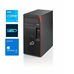 Fujitsu P757 MT i3-7100 8GB 480GB SSD Windows 10 Professional Stacionārais dators cena un informācija | Stacionārie datori | 220.lv