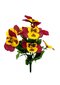 Mākslīgo vijolīšu pušķis cena un informācija | Mākslīgie ziedi | 220.lv