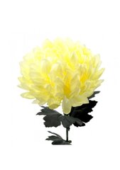 Mākslīgais krizantēmas zieds ar kātu cena un informācija | Mākslīgie ziedi | 220.lv