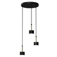 Piekaramā lampa ARENA BLACK/GOLD 3xGX53