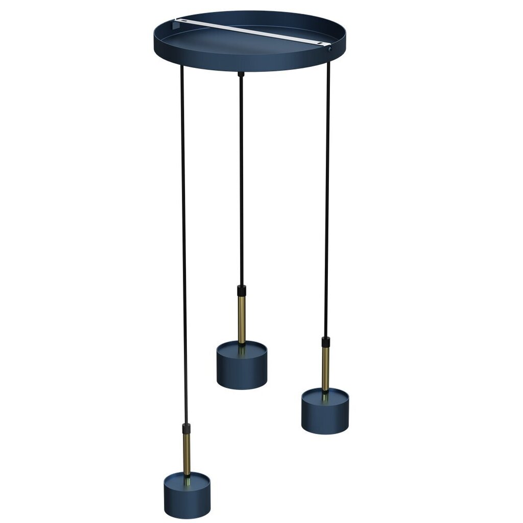 Piekarināma lampa Arena Blue/Gold 3xGX53 цена и информация | Lustras | 220.lv