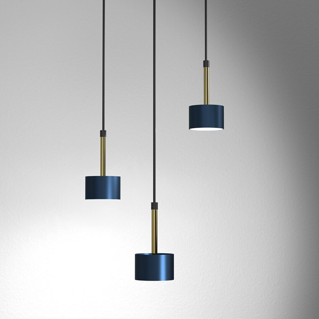 Piekarināma lampa Arena Blue/Gold 3xGX53 цена и информация | Lustras | 220.lv