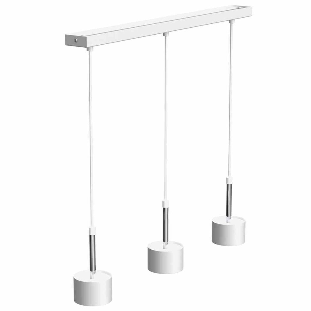 Piekaramā lampa ARENA WHITE/SILVER 3xGX53 cena un informācija | Lustras | 220.lv