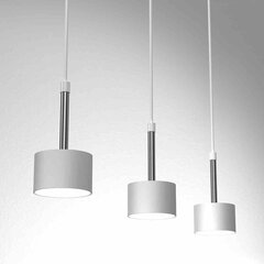 Piekaramā lampa ARENA WHITE/SILVER 3xGX53 цена и информация | Люстры | 220.lv