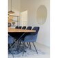 Pusdienu galds Toulon, 300x100x75 cm, brūns/melns cena un informācija | Virtuves galdi, ēdamgaldi | 220.lv