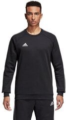 Adidas Džemperi Core18 Sw Top Black cena un informācija | Vīriešu jakas | 220.lv