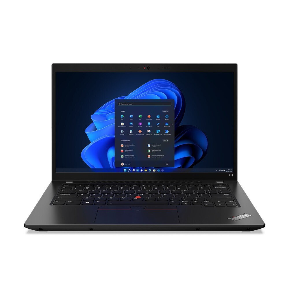 Ноутбук Laptop ThinkPad L14 G3 21C1005TPB W11Pro i5-1235U/ 16GB/ 512GB/  INT/ 14.0 FHD/ vPro/ 1YR Premier Support + 3YRS OS Портативный  компьютер цена | 220.lv