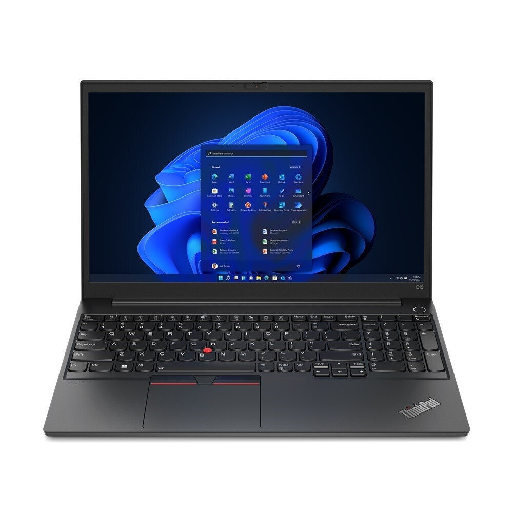 Laptop ThinkPad E15 G4 21ED0081PB W11Pro 5425U/ 8GB/ 256GB/ INT/ 15.6FHD/ Black/ 1YR Premier Support &#43; 3YRS OS Portatīvais dators cena un informācija | Portatīvie datori | 220.lv