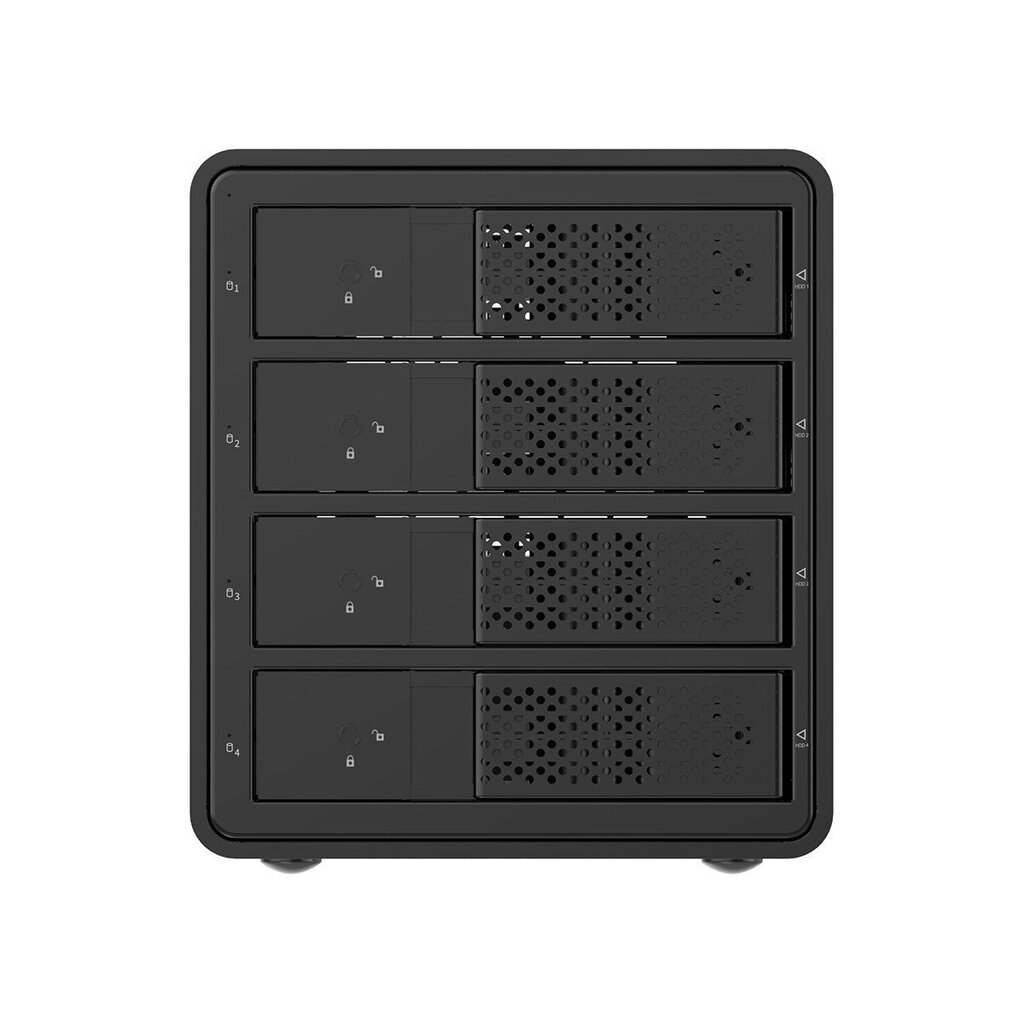 Hard Drive Enclosure Orico HDD, 3.5 Inch, 4 Bay, USB 3.0 type B цена и информация | Cieto disku somas un apvalki | 220.lv