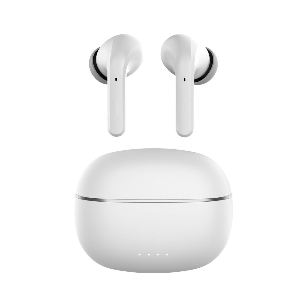 Forever Bluetooth ANC earphones TWE-210 Earp white cena un informācija | Austiņas | 220.lv